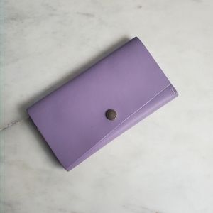 PLG Portland Leather Goods Lavender Lavendar Rancher Wallet BNNU